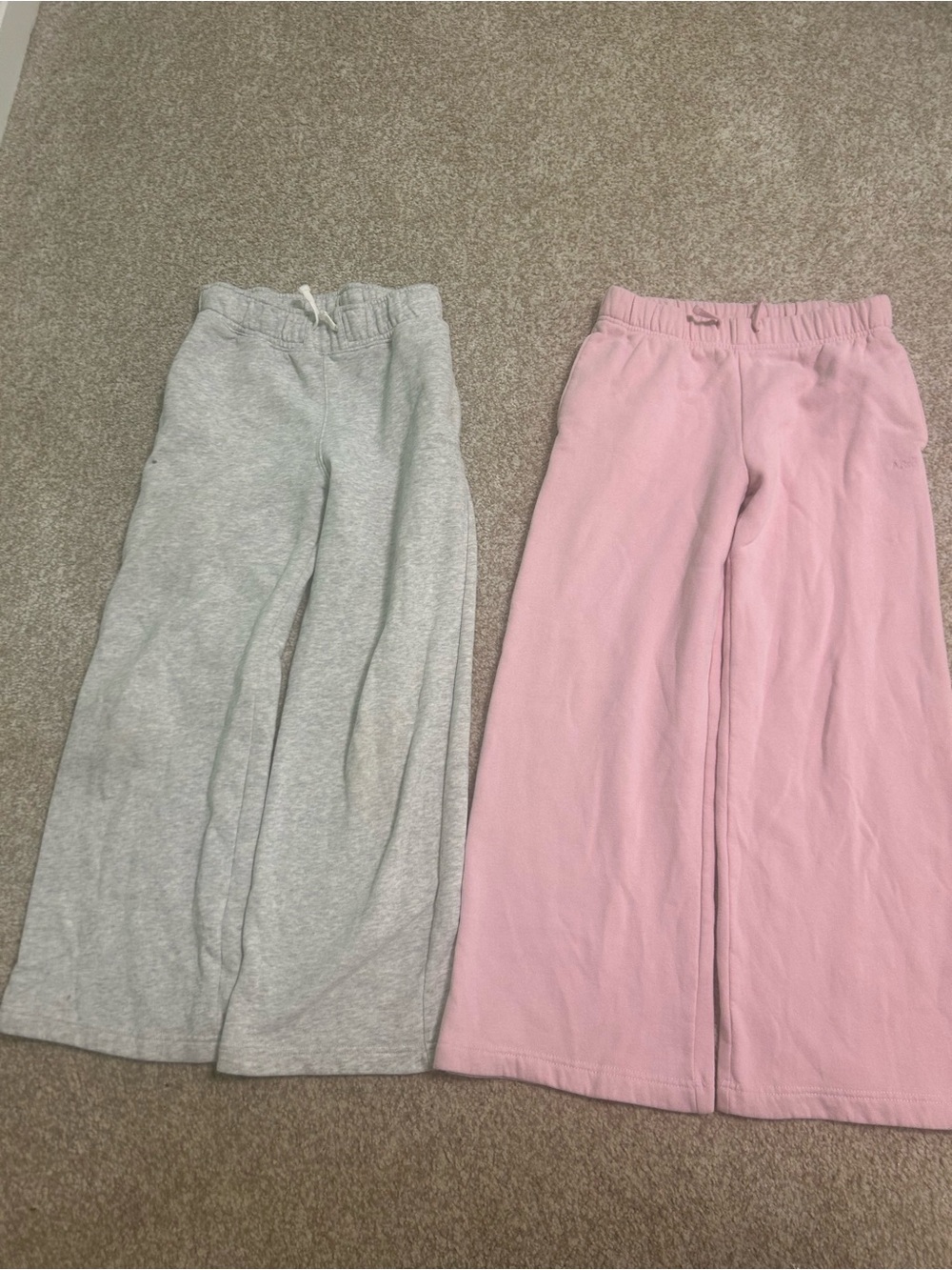 Abercrombie kids baggy wide leg sweats girls size 9/10